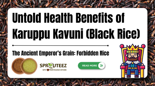 The Ancient Emperor’s Grain: Breaking Down the Science-Backed Health Benefits of Karuppu Kavuni (Black Rice)