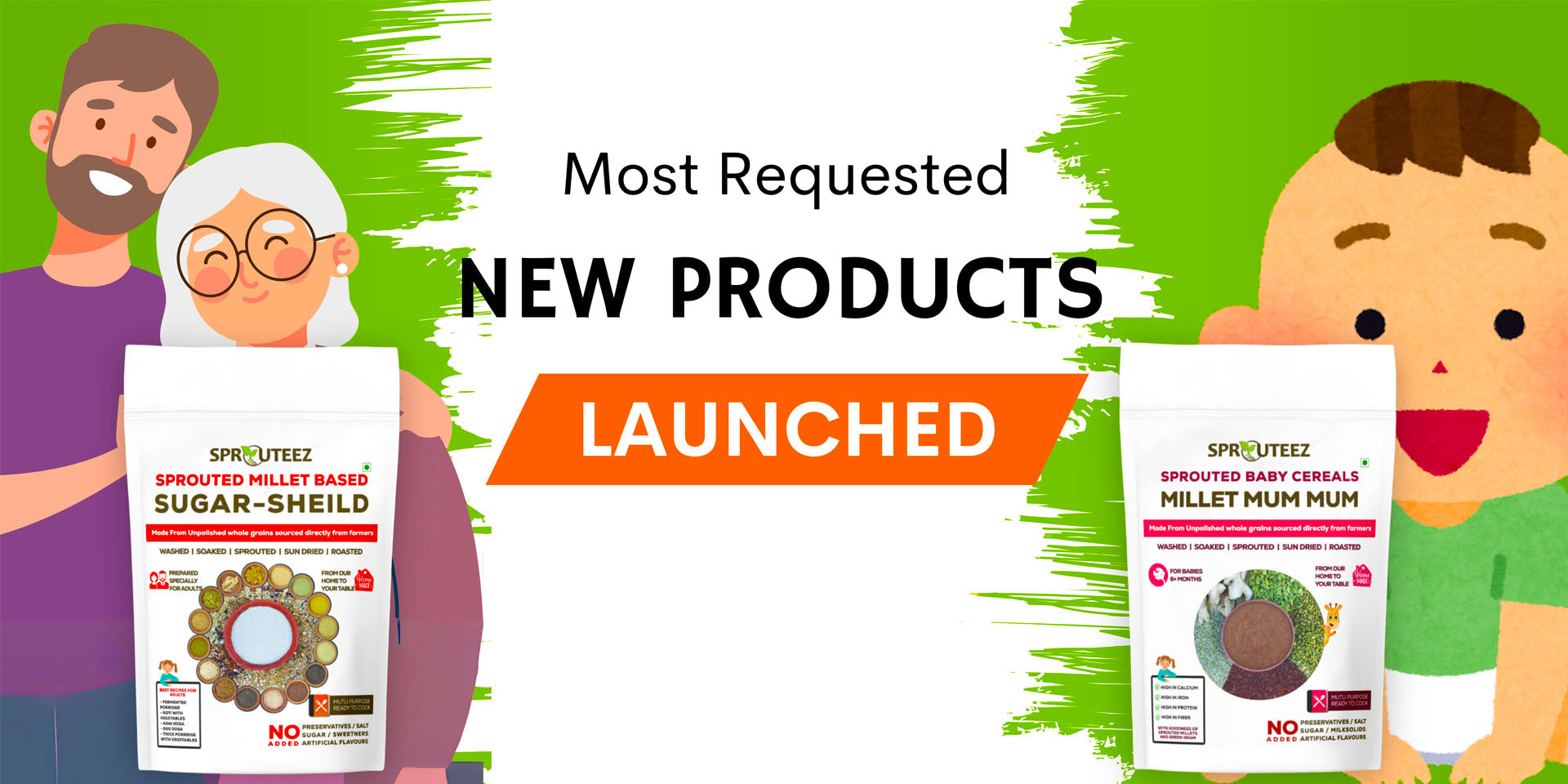 New millet foods